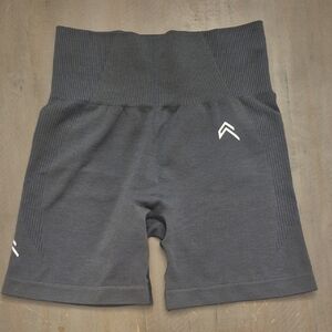 High-Waisted Black Women's Shorts